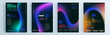 © Lepusinensis - Modern abstract covers set, minimal covers design. Colorful geometric background, vector illustration.