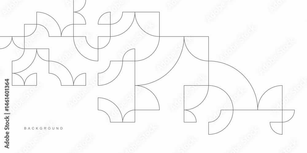 Abstract geometric technological background. Vector creative design ...