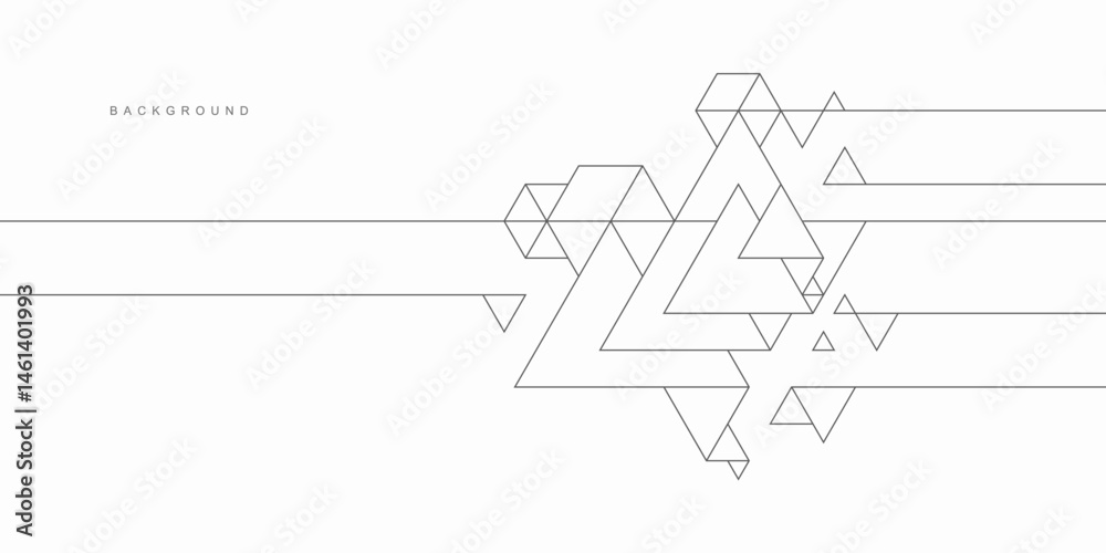 Abstract geometric technological background. Vector creative design ...
