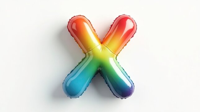 Colorful arrangement of plastic figures forming an 'X' shape on a white background, 3D render