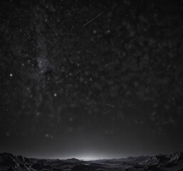 Wall Mural - Vast, star-studded night sky; intense black backdrop, celestial sparkle ,  constellation,  awe,  cosmic