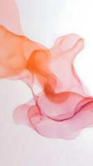 Wall Mural - Watercolor Abstract  background with color stains on white 