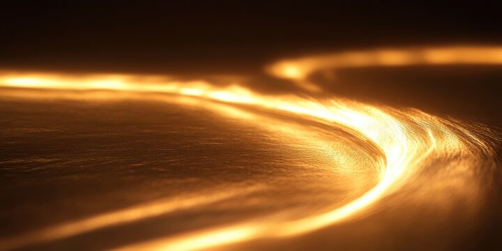 Glowing motion background with light ripple twist