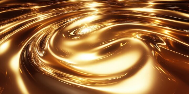 Background shows glowing motion, light ripple twist