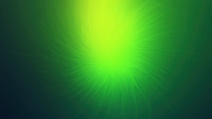 Poster - vibrant green gradient background with a radial transition from dark green at the corners to a glowing neon green center