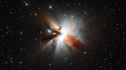 Wall Mural - Stunning cosmic nebula in deep space