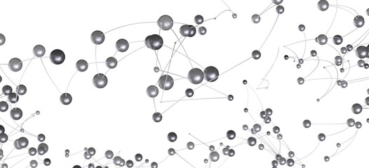 Poster - Stock photo of abstract network connections, ideal for technology, communication, and global concepts.