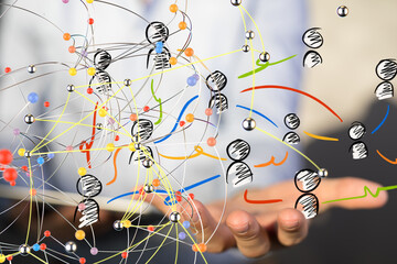 Aufkleber -  - neural network exposure digital