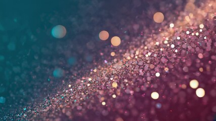 Fototapete - Abstract Glittering Particles Background