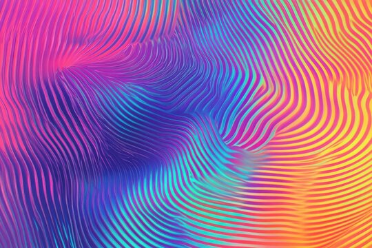 holographic drop rise, chromatic ripple, background