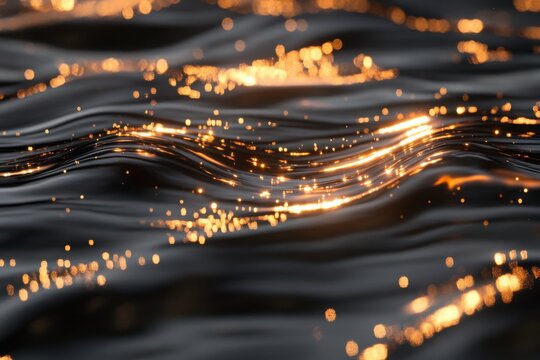 light flicker wave dreamy shimmer background