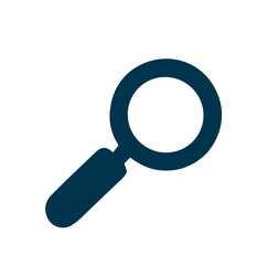 Fototapete - Vector search icon minimalistic design 