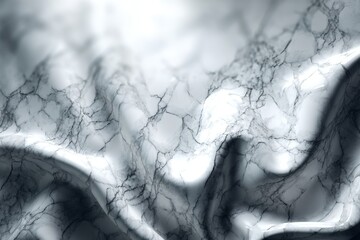 Poster - Abstract background with white marble texture and dark shadows, creating a natural stone pattern, smooth surface, and elegant design, ideal for luxury concepts.