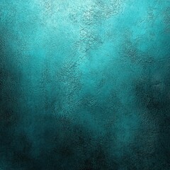 Poster - Teal textured surface close up shot showing gradient light and dark areas in a studio setting for backgrounds