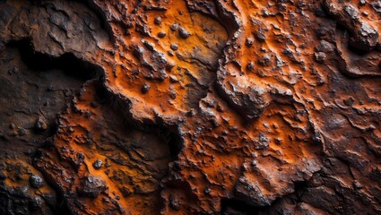 Fototapete - texture of weathered bark with rough and uneven surface
