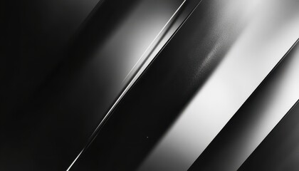 Aufkleber - High Contrast Abstract Background with Diagonal Black and White Stripes and Gradients for Modern Minimalist Design and Graphic Elements