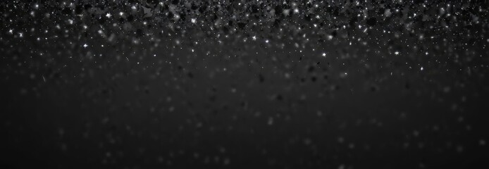 Wall Mural - infinite black canvas scattered with diamond-like stars , stars, celestial, space