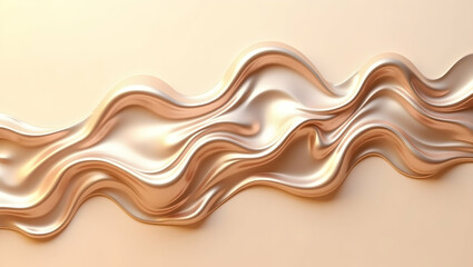Poster - Mesmerizing 3D Fluid Shapes, An Intricate Dance of Organic Movement and Mesmerizing Formations, Featuring a Stunning Display of Digital Artistry