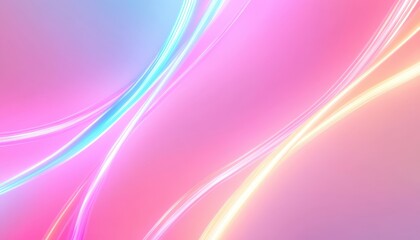 Fototapete - Abstract Pink and Blue Light Streaks Background with Swirling Light Patterns Design and Smooth Gradient Texture for Modern Digital Art