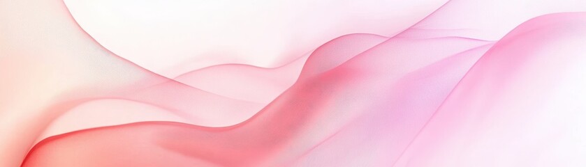 Fototapete - Abstract Pink Wave Pattern Background with Smooth Gradient and Pixelated Texture Creates a Delicate and Elegant Backdrop for Modern Designs and Artistic Presentations