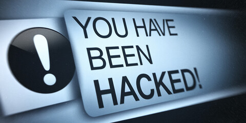 Poster - digital alert message, 