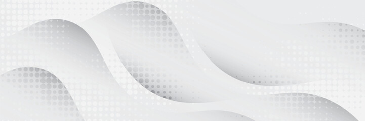 Aufkleber - abstract geometric modern white and gray color . modern and creative trend design in vector illustra