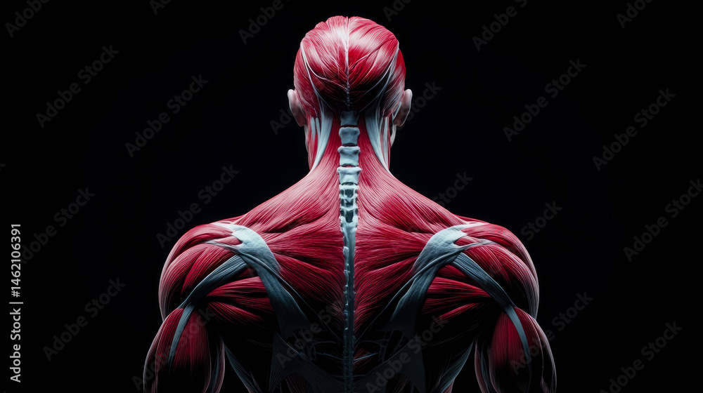 Human Body Backside Human Anatomy: Musculature and skeletal structure of the back ...