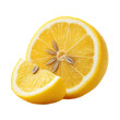 © Ouzhan - A close-up shot of a sliced lemon, showcasing its vibrant yellow color and juicy texture