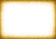 © Over View - A golden glitter frame with a white center background for text or image overlay and design use