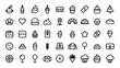 © Miraz10 - Flat line art vector icons set with conceptual designs, tailored for digital products and web interface enhancements.