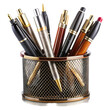 © Saif - Set of pens on a transparent background