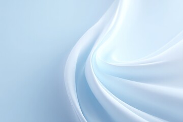 Poster - capture minimalistic image of swirling abstract forms on plain background