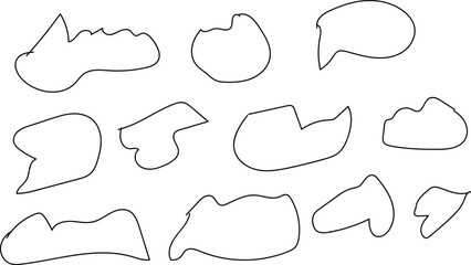 Massege icon illustration with white background