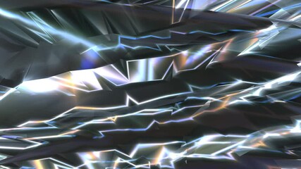Poster - Abstract Background With Glowing Lines Animation