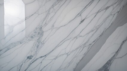 Poster - Elegant white marble stone texture suitable for backgrounds and luxurious ceramic tiles for floors and walls
