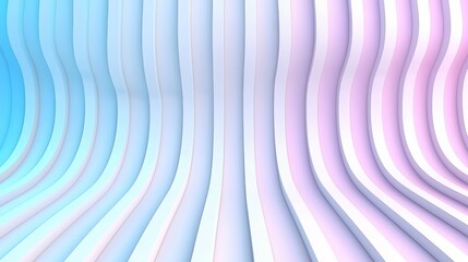 Leinwandbilder - Blue and pink striped wall with white lines. The blue and pink stripes are very thin and the white lines are very thick