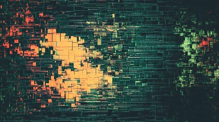 Abstract digital network background