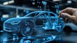 © afridwi - Digital car engineering design interactive 3 d model visualization