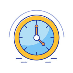 Poster - Clock time watch hour minute second timer deadline alarm schedule appointment countdown deadline