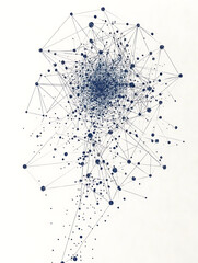 abstract network background