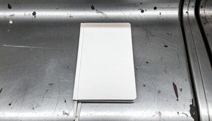 notebook left on subway bench – cover insert zone