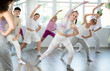 © JackF - Group lesson in choreographic studio - teenagers learn to dance hip-hop and modern dances