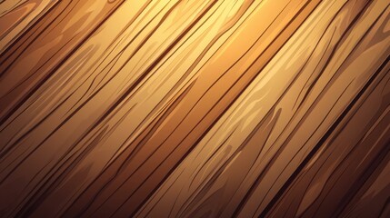 Fototapete - A seamless brown wooden desktop vector background perfect for showcasing products or adding text without distractions.