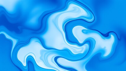 Wall Mural - abstract fluid blue background with swirls and motion in a modern and artistic style