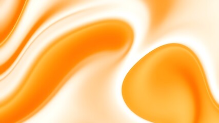 Wall Mural - abstract orange and white flowing lines design creating a smooth and dynamic background