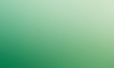 Poster - Gradient Background in Green Tones Smooth Transition