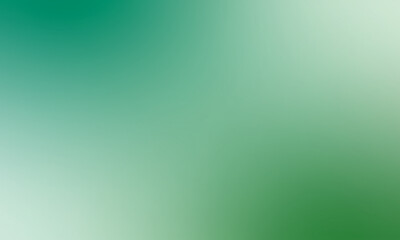 Poster - Smooth Green Gradient Background - Abstract Colorful Texture