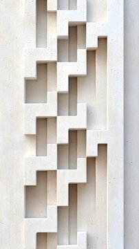 Abstract Beige Geometric Pattern Background Texture