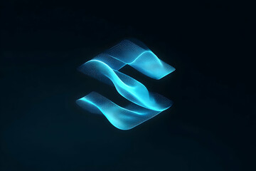 Poster - Abstract  design with ethereal light effects.