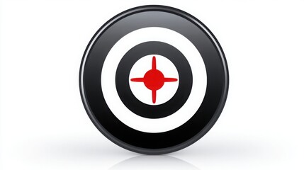 Poster - Icon featuring predictive dividend lens concept for smart visibility in financial management and investment strategies